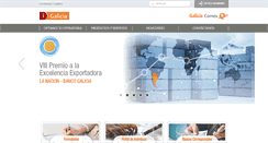Desktop Screenshot of comex.bancogalicia.com